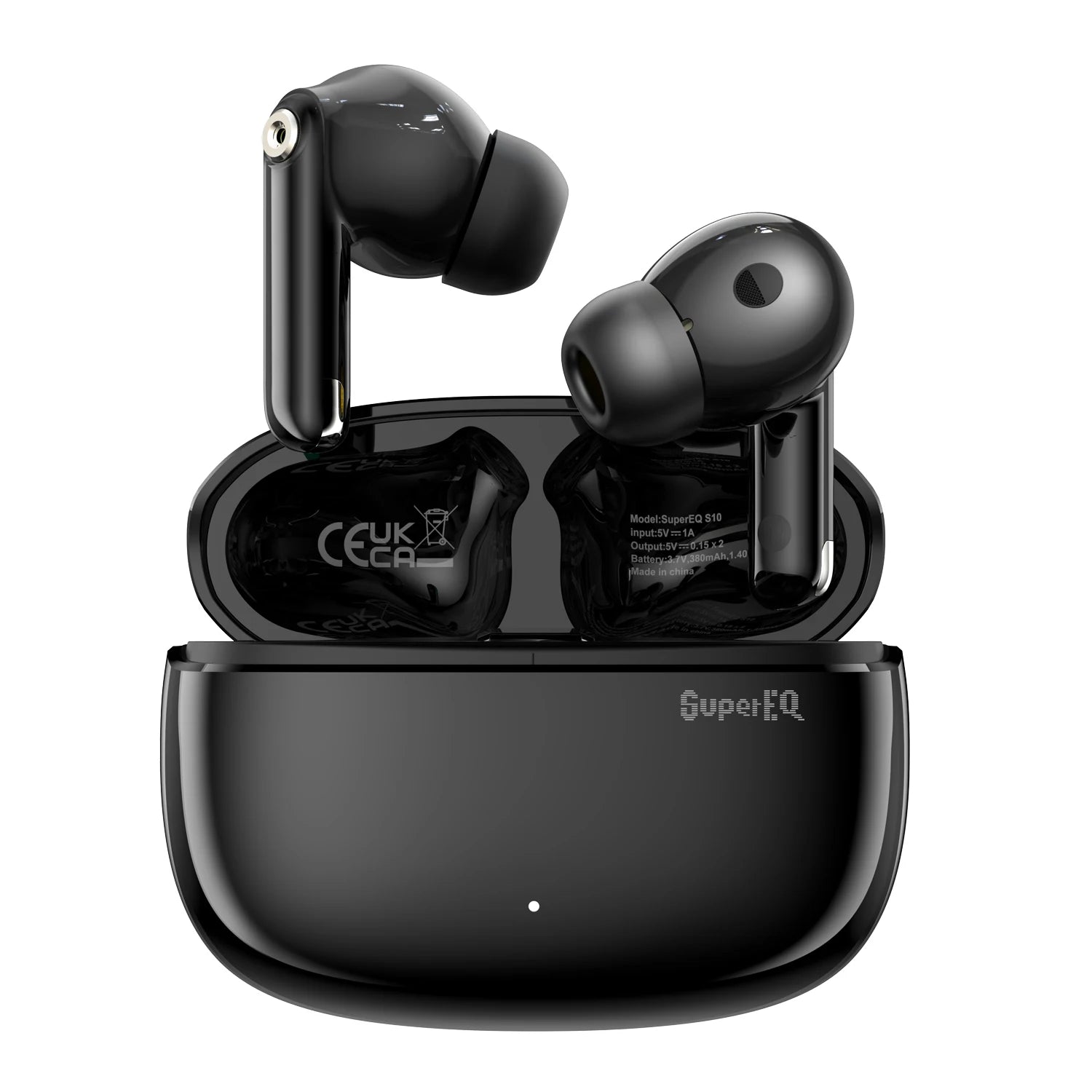 ONEODIO SuperEQ S10 ANC Bluetooth 5.4 True Wireless Earbuds with ENC Mics, 43ms Game Mode & IPX5