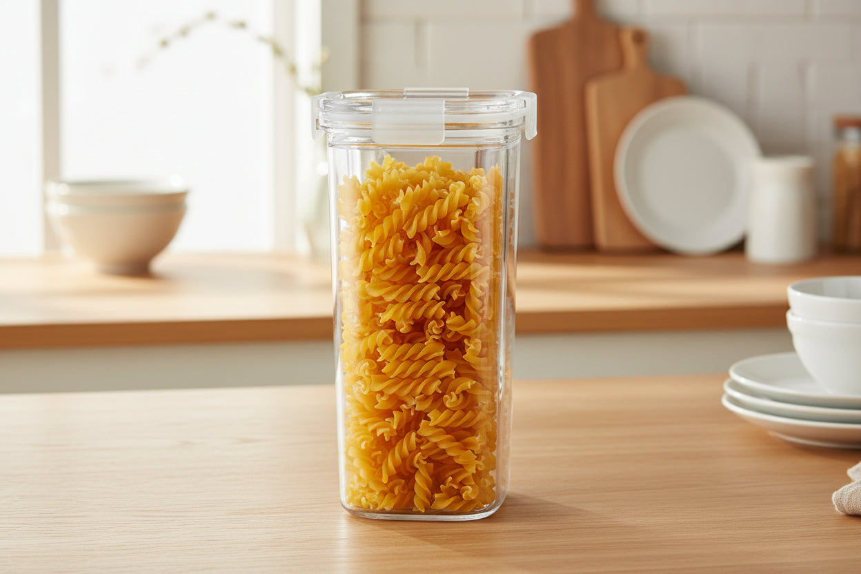 Vacuum Sealed Food Storage Container Airtight Moisture Proof Electric Jar for Dry Foods Pantry