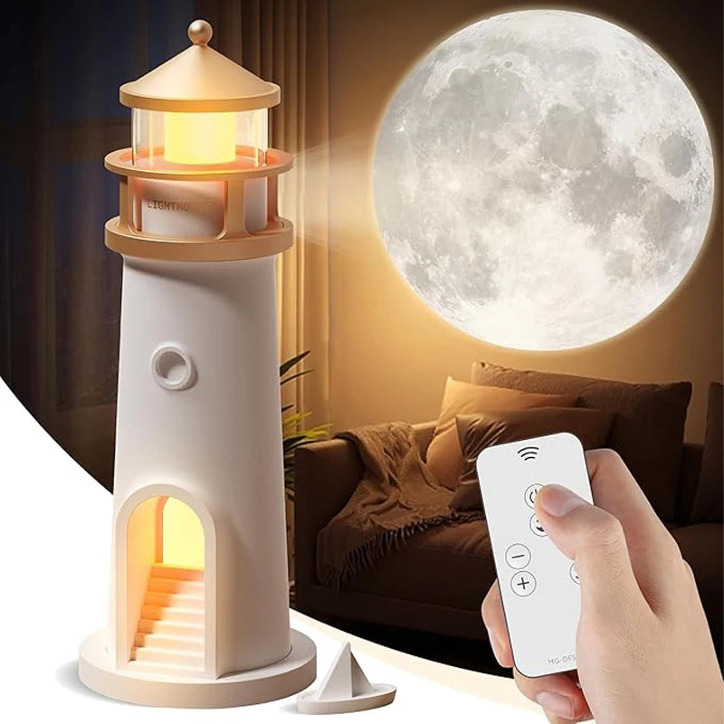 Moon lamp night light with Bluetooth speaker, remote control, motion sensor and ambient light