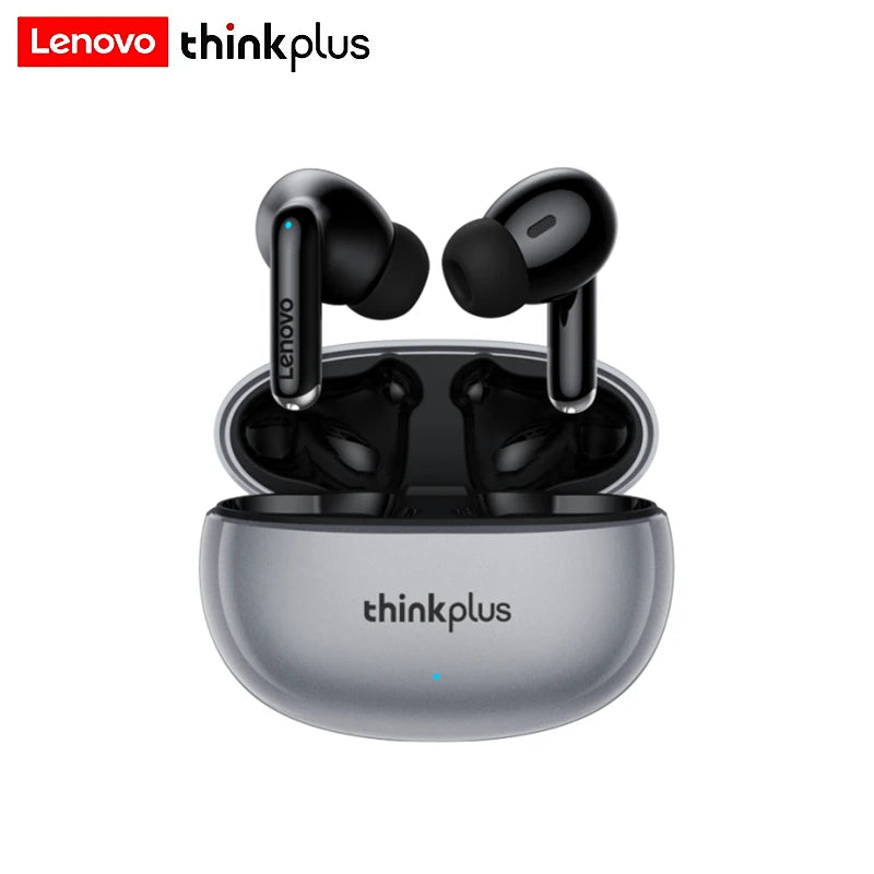 LENOVO Bluetooth 5.3 Wireless Earbuds with Noise Reduction HiFi Bass Touch Control and Microphone