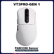 RAPOO VT3Pro Wireless Gaming Mouse 59g Lightweight 26000DPI 8KHz Polling 9 Programmable Buttons