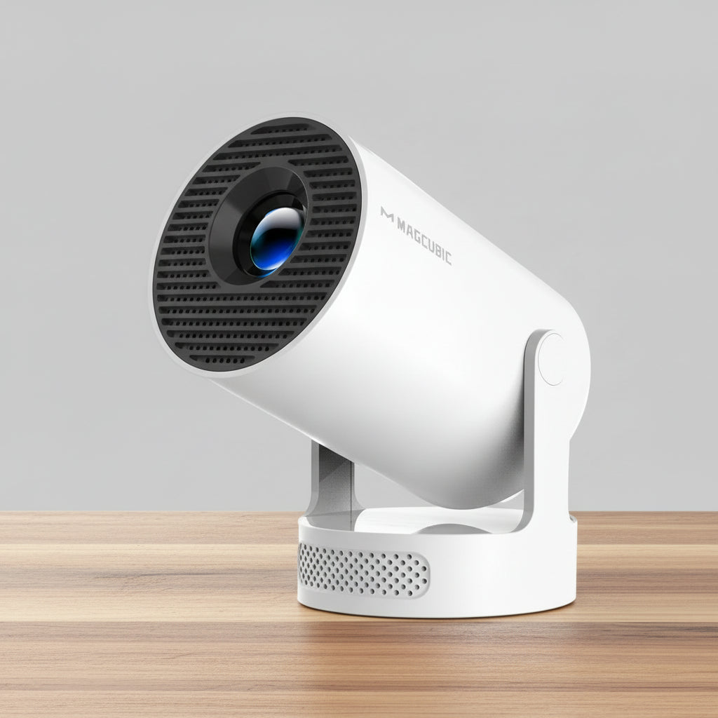 MAGCUBIC HY300 Pro+ Portable Smart Projector 720P WiFi6 Bluetooth Android Home Cinema Outdoor