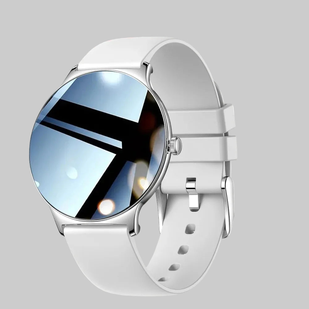 Ultra Thin Smart Watch Women 1.43 Inch AMOLED Screen Bluetooth Call Fashion Fitness Smartwatch