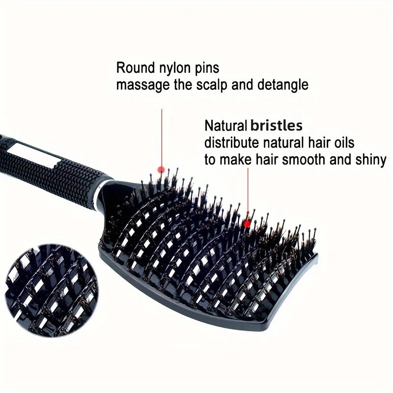 Magic Scalp Massage Hair Brush for Women Detangling Wet Curly Hair Professional Styling Tool
