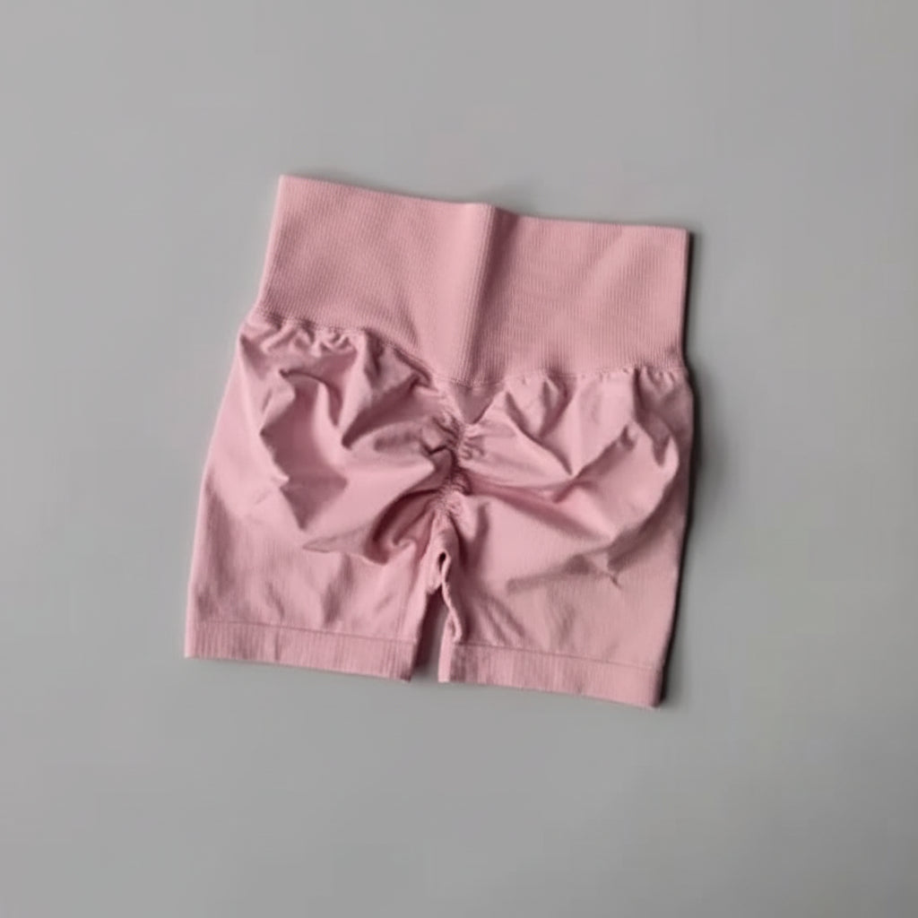 Peach Hip Lifting Sports Shorts for Women, High Waist Slimming and Speed Drying Running Shorts