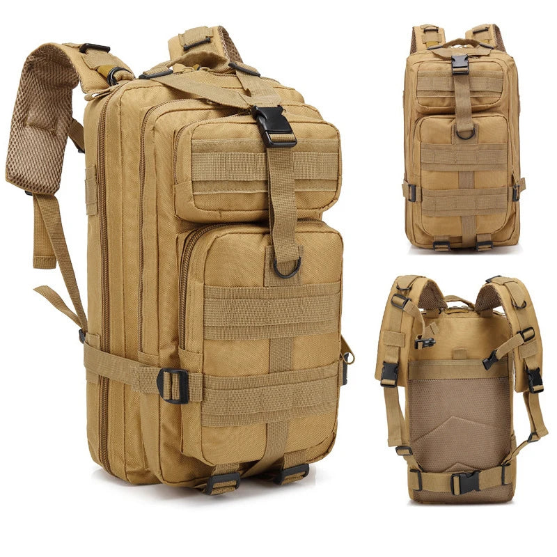 Classic Tactical Backpack 30L Camouflage Outdoor Hiking Camping Fishing Hunting Bag