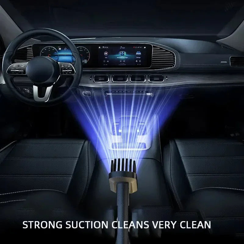 Wireless Vacuum Cleaner 120W Handheld – Powerful Suction For Car, Home & Pet Hair, Quick Charge