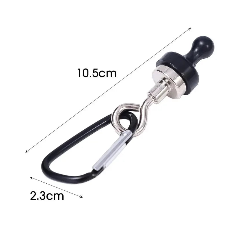Magnetic Camping Hook Carabiner Suction Hanger for Tent Canopy Outdoor Gear Heavy Duty Portable Hook