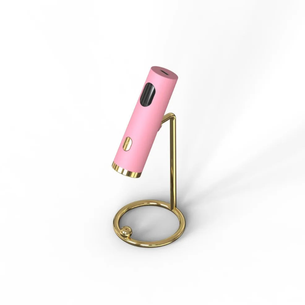 Portable UV Nail Cure Lamp with Magnetic Stand Rechargeable Mini Nail Dryer for Gel Polish & Tips