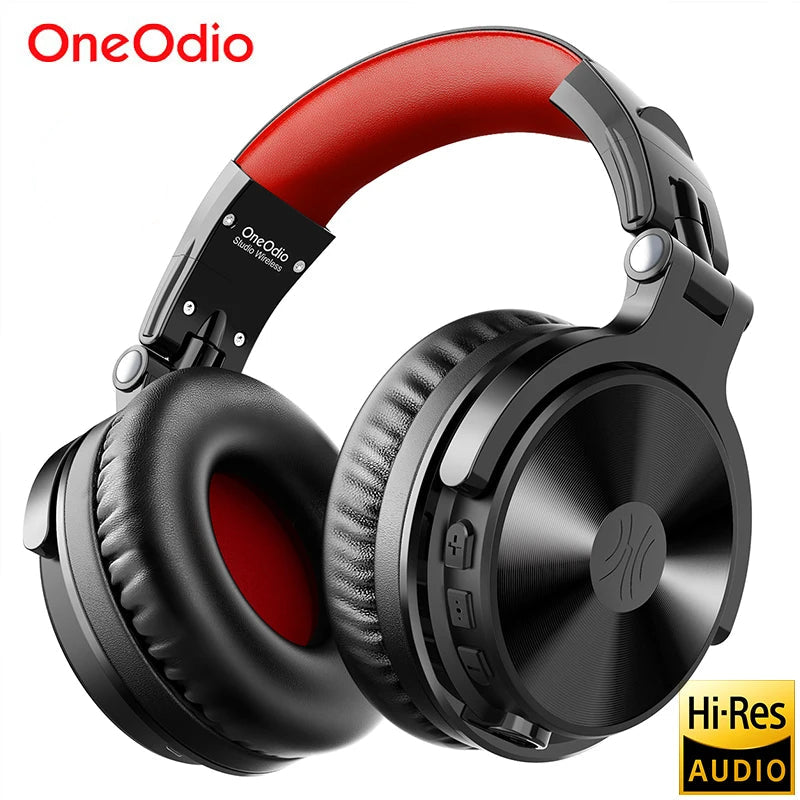 ONEODIO 110H Wireless Bluetooth 5.2 Headphones 2-in-1 Gaming Headset with Mic Type-C 110hr