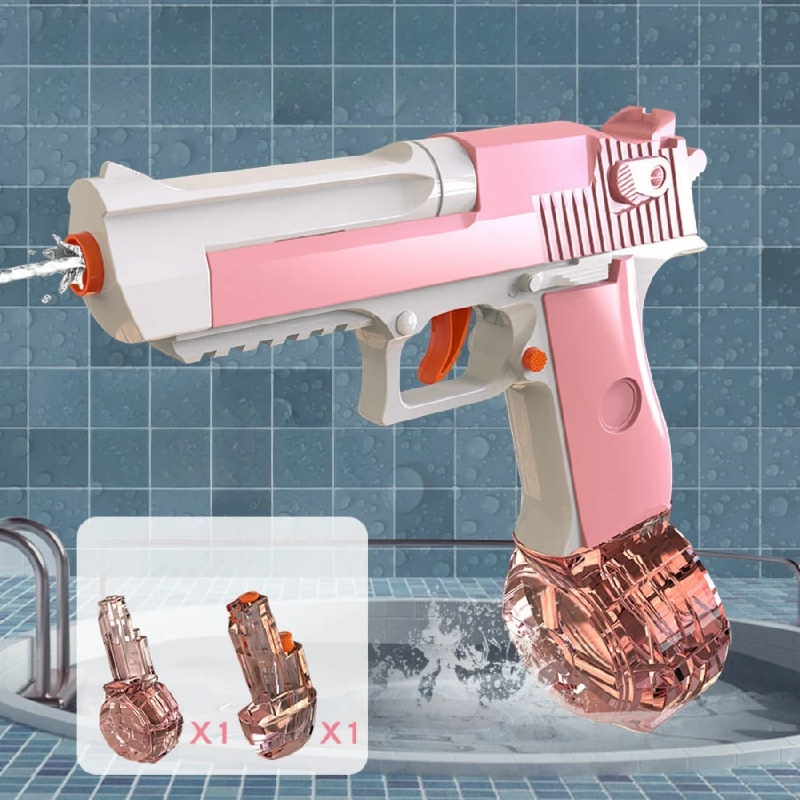 Children’s Water Gun Toy Desert Eagle Style Pistol for Summer Water Fights Beach & Garden Games