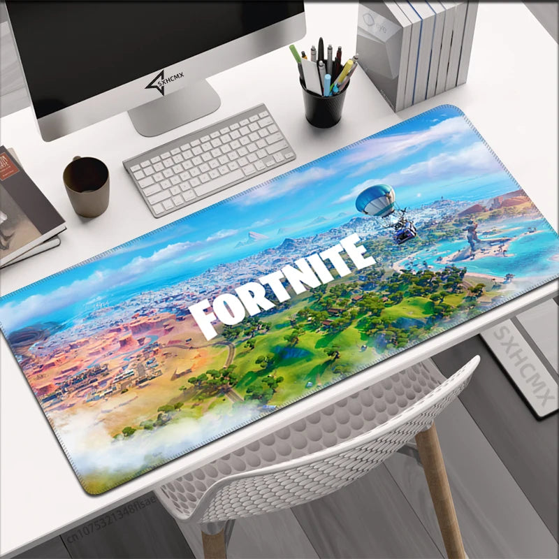 Fortnite Anime Gaming Desk Mat Mouse Pad Extended Non-Slip Waterproof PC Keyboard Mat