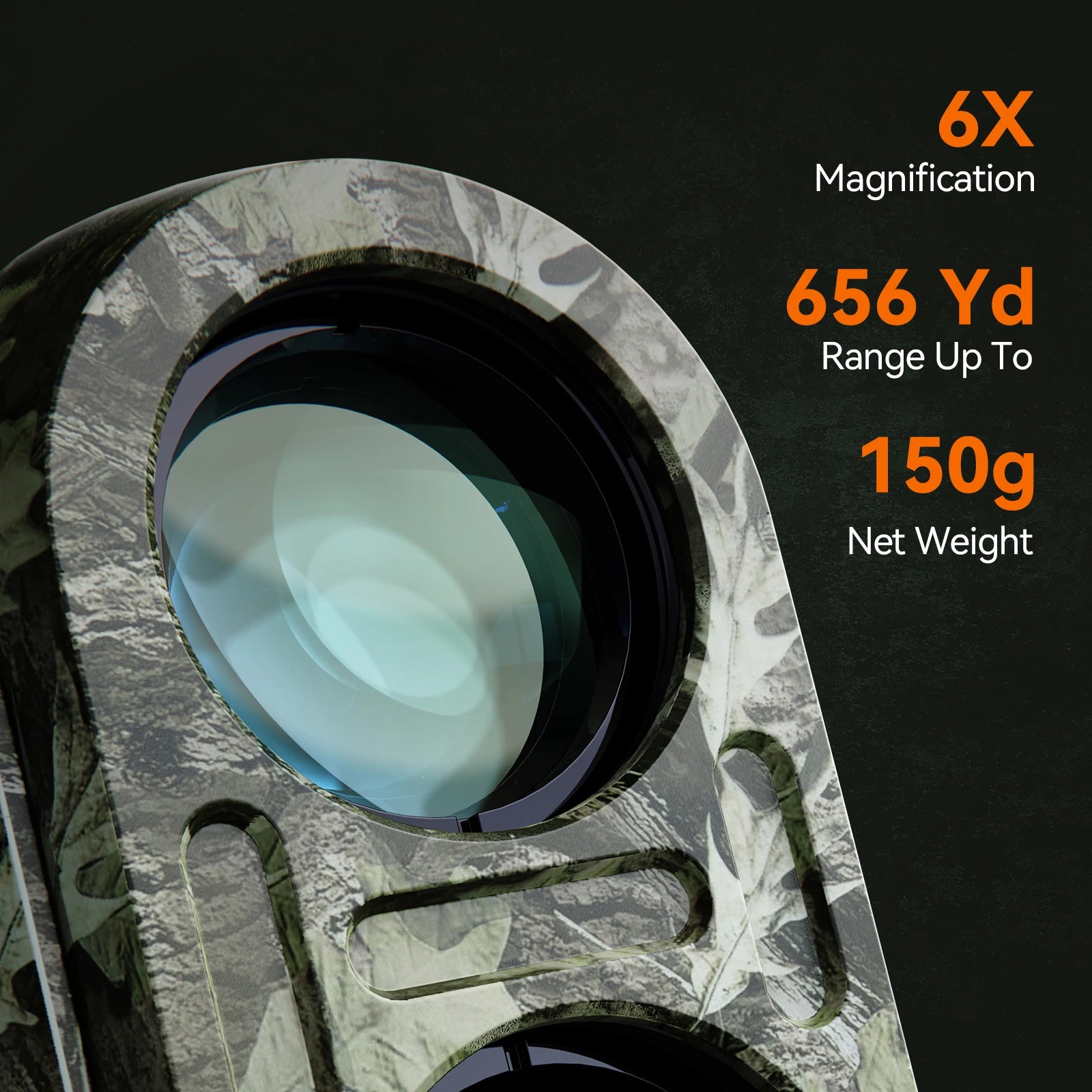MILESEEY PF2E Laser Rangefinder 656 Yards Hunting Golf Distance Meter with Slope Fog Mode