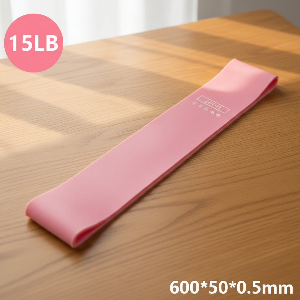 Portable Fitness Resistance Bands - Yoga, Pilates, CrossFit, Strength Training for Women & Sports