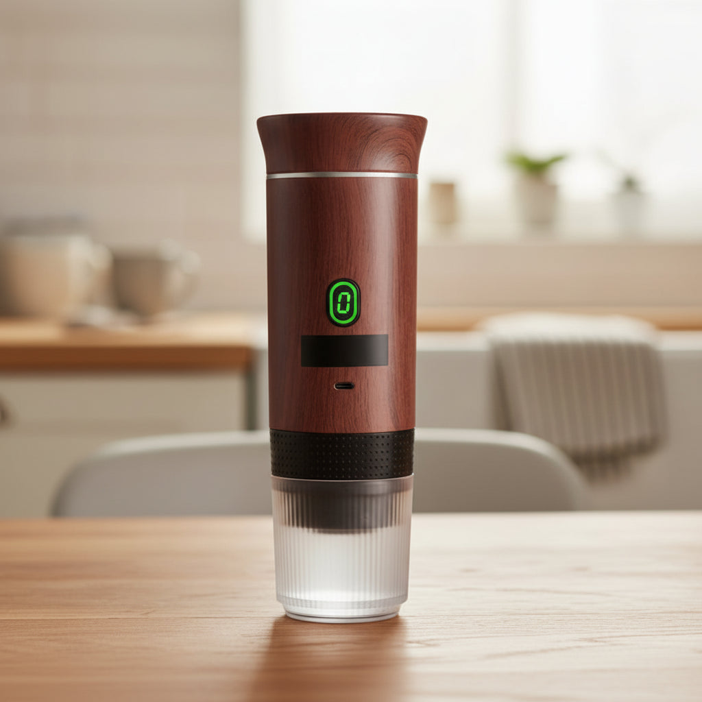 3-in-1 Wireless Portable Espresso Coffee Maker 20Bar Machine for Car, Home, Office & Travel