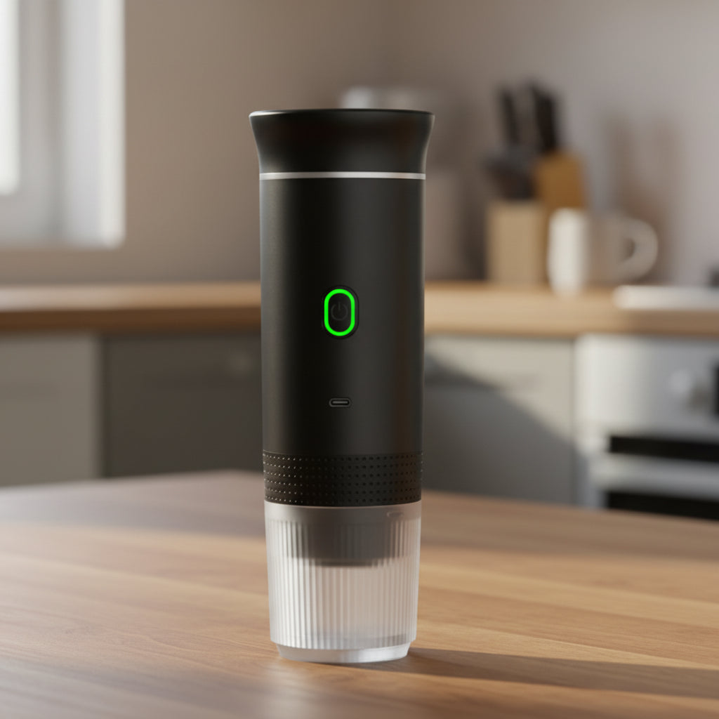 3-in-1 Wireless Portable Espresso Coffee Maker 20Bar Machine for Car, Home, Office & Travel