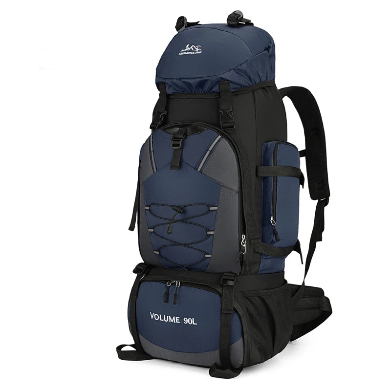90L Waterproof Hiking Backpack Large Capacity Trekking Rucksack Camping Travel Outdoor Bag Pack Gear