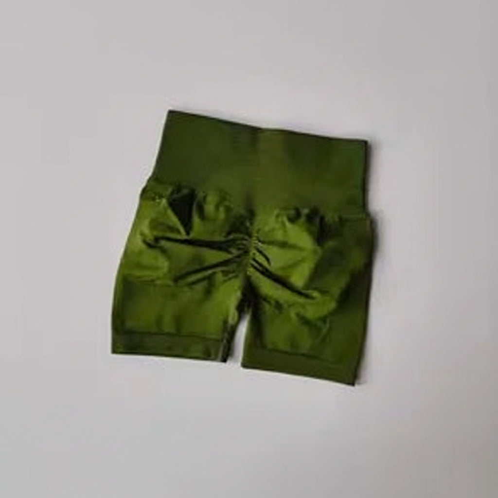 Peach Hip Lifting Sports Shorts for Women, High Waist Slimming and Speed Drying Running Shorts