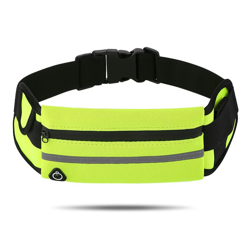 Running Waist Bag Phone Holder Crossbody Sport Belt Pack Gym Cycling Pouch Fitness Travel Bag Pack