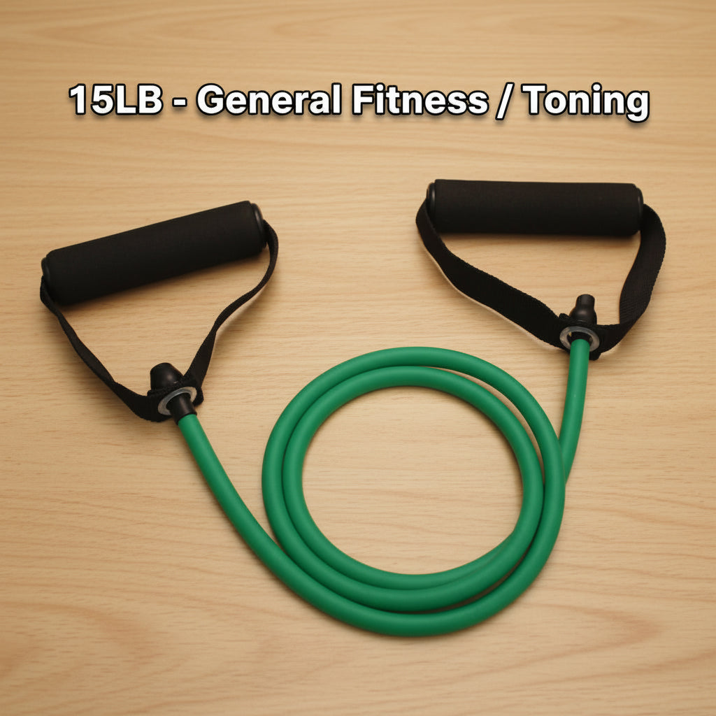 Resistance Bands with Handles for Strength Training, Home Workout Bands for Men & Women