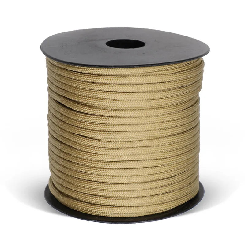 Military 550 Paracord 9 Strand 4mm Tactical Survival Rope 50m or 100m Polypropylene Camping Cord