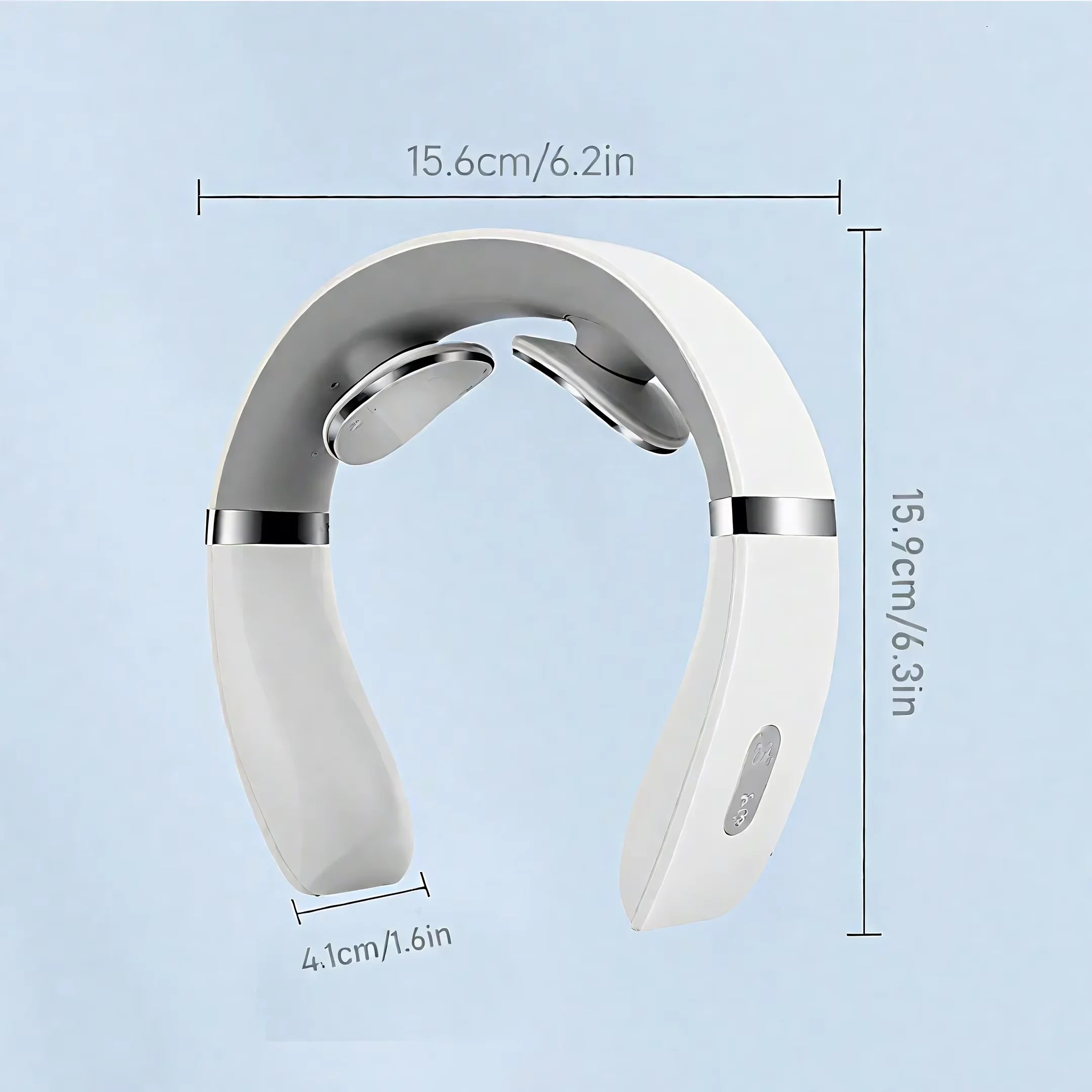 Portable Neck Massager for Cervical Spine Relief Shoulder Pain Mini USB Device for Home & Travel