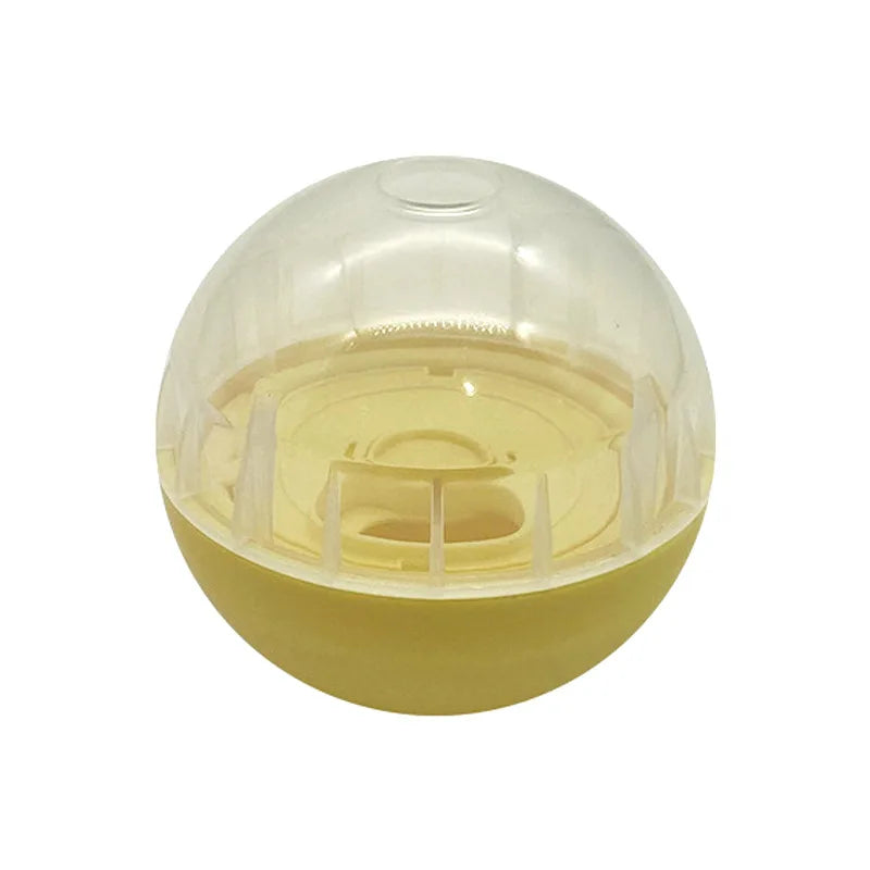 IQ TREAT BALL Dog Treat Dispenser Toy Interactive Slow Feeder Ball for Dogs Stress Relief Play