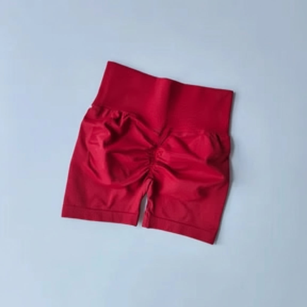 Peach Hip Lifting Sports Shorts for Women, High Waist Slimming and Speed Drying Running Shorts