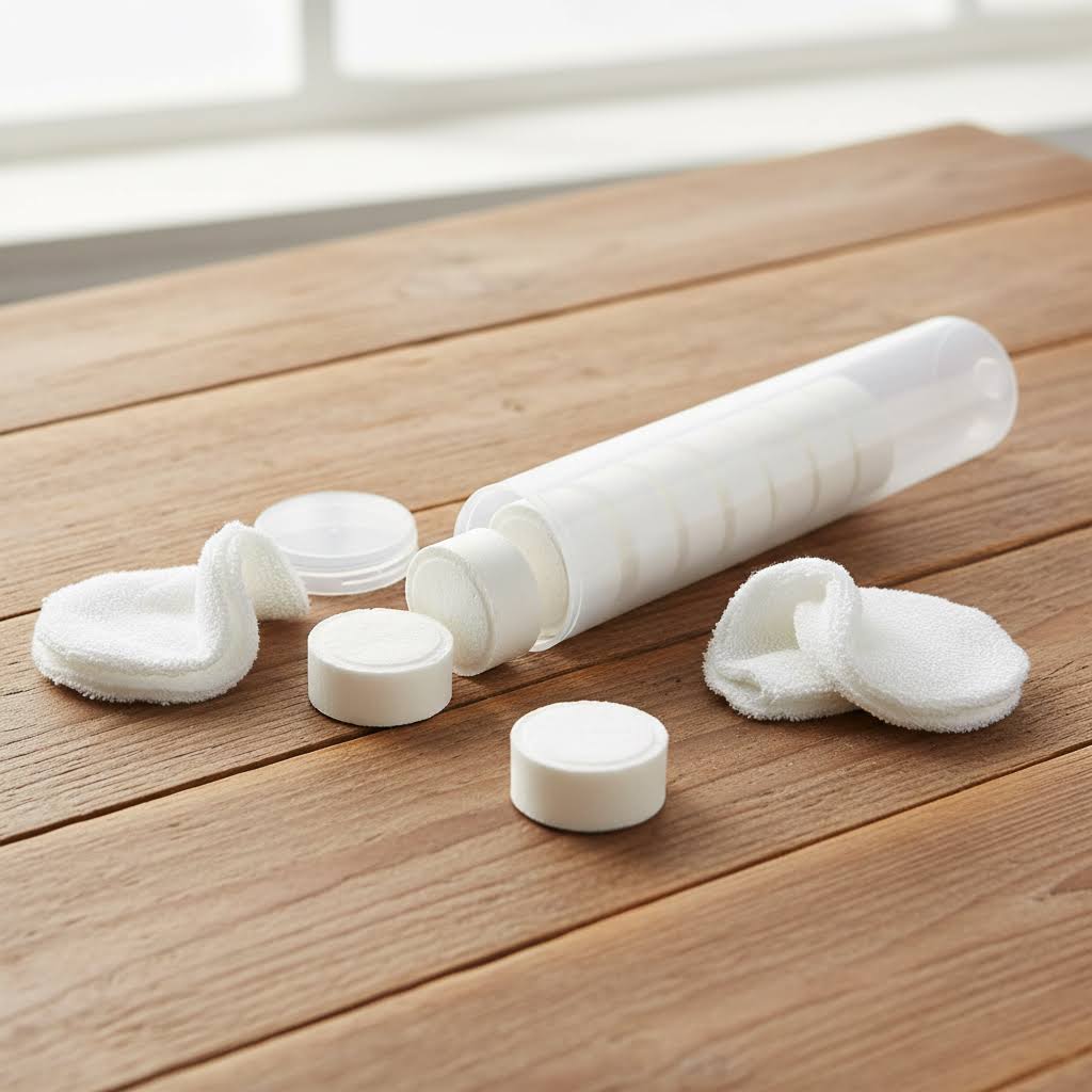 10/20PCS Compressed Towels – Portable Disposable Face Towels for Travel, Camping, Hiking & Outdoor Use